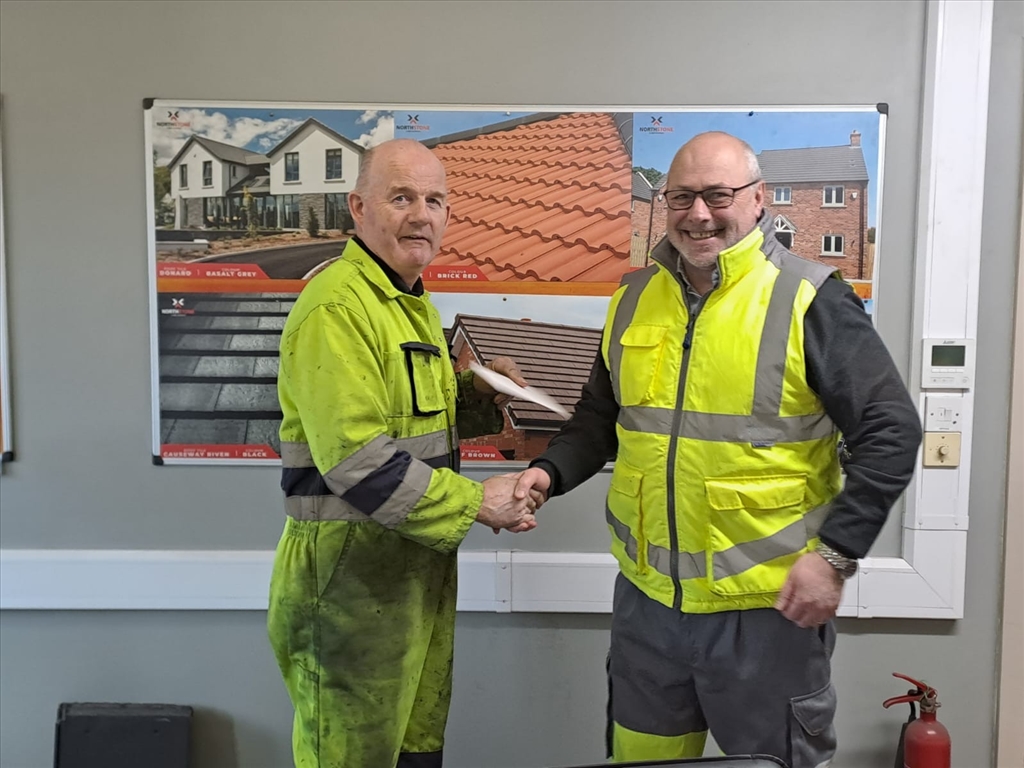 Robert Nicholl's 35 years of service
