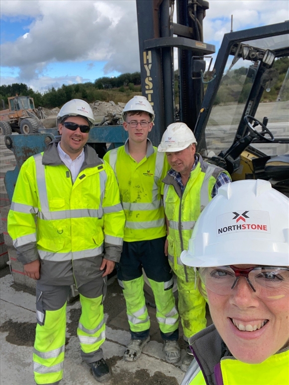 Steven and Eleanor, visit our Mountfield Concrete Plant and Block yard